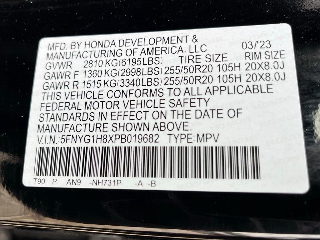 used 2023 Honda Pilot car, priced at $43,920