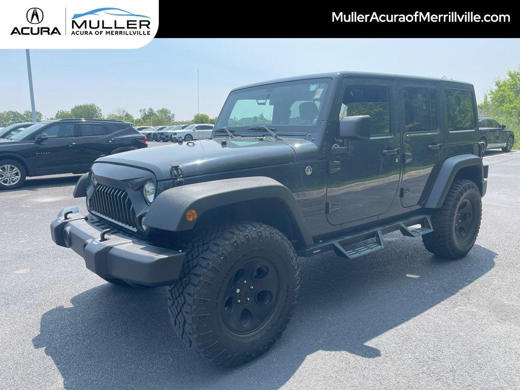 used 2016 Jeep Wrangler Unlimited car, priced at $23,909