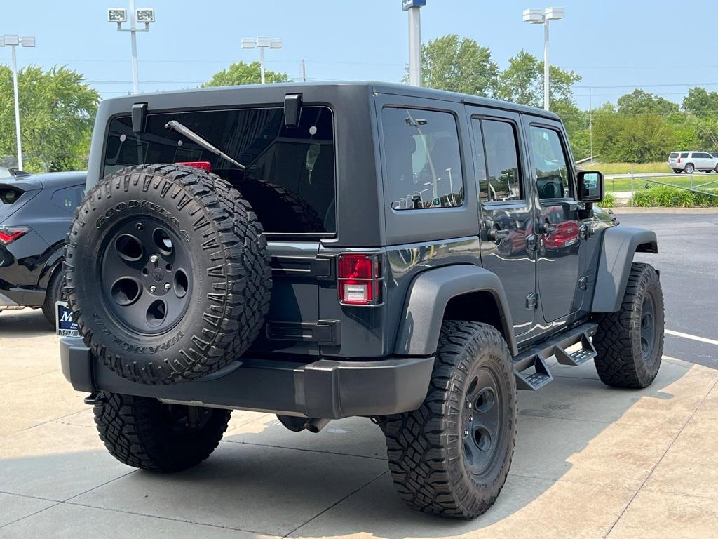 used 2016 Jeep Wrangler Unlimited car, priced at $23,909