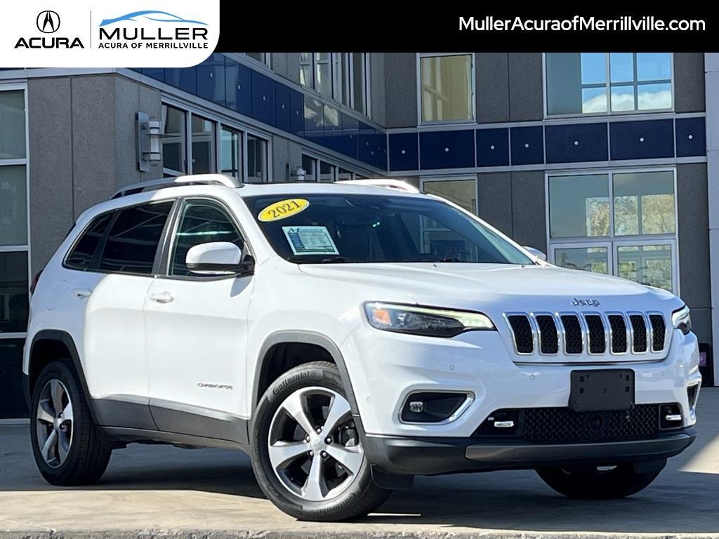 used 2021 Jeep Cherokee car, priced at $22,730