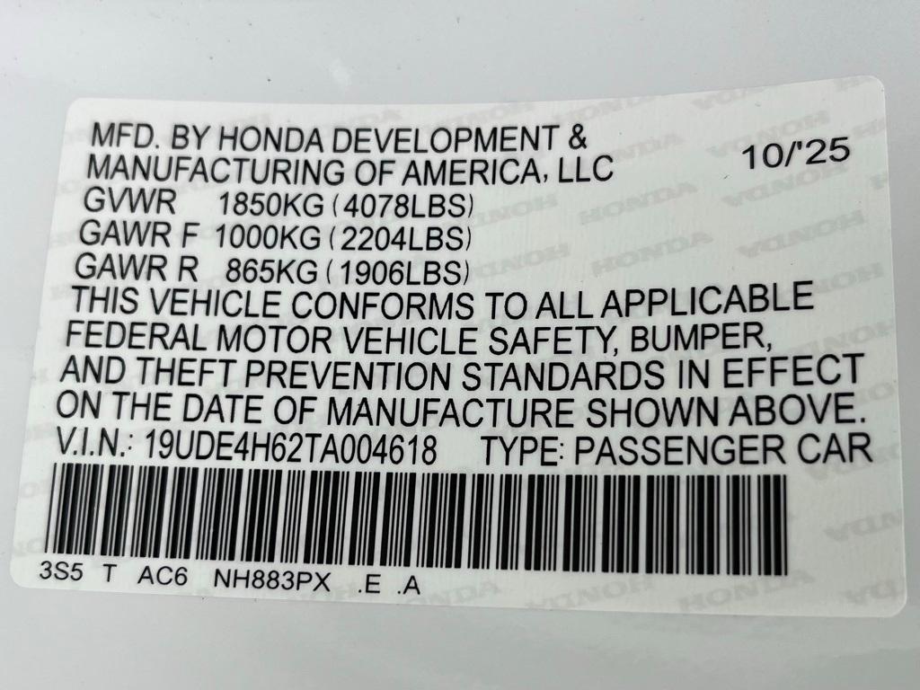 new 2026 Acura Integra car, priced at $40,995