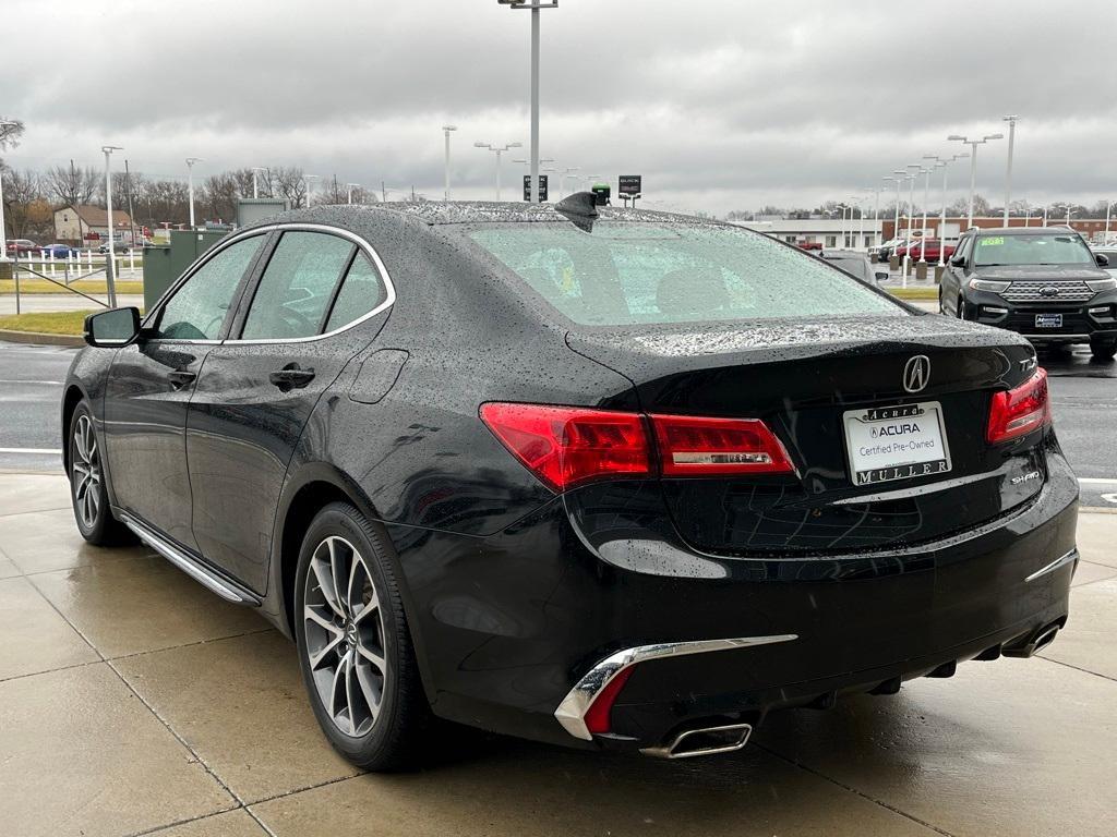 used 2018 Acura TLX car, priced at $20,424