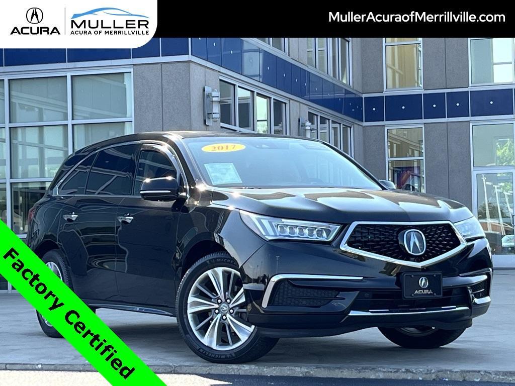 used 2017 Acura MDX car, priced at $19,325