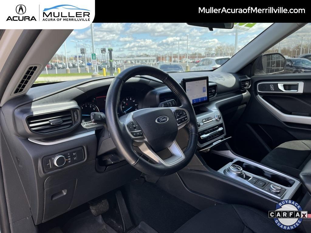 used 2021 Ford Explorer car, priced at $21,719