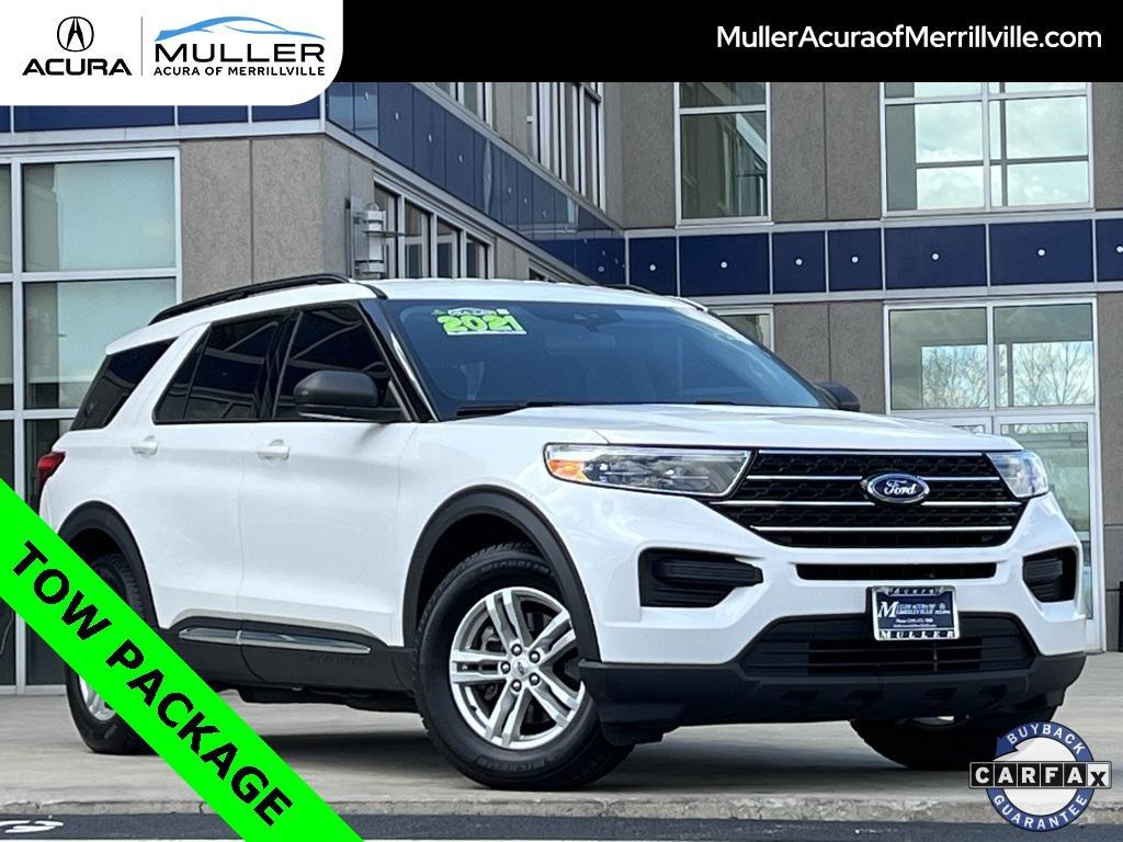 used 2021 Ford Explorer car, priced at $21,806