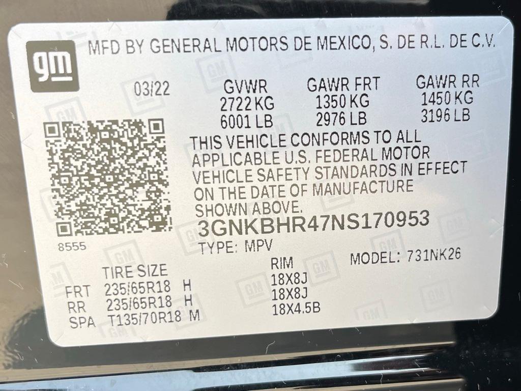 used 2022 Chevrolet Blazer car, priced at $25,310
