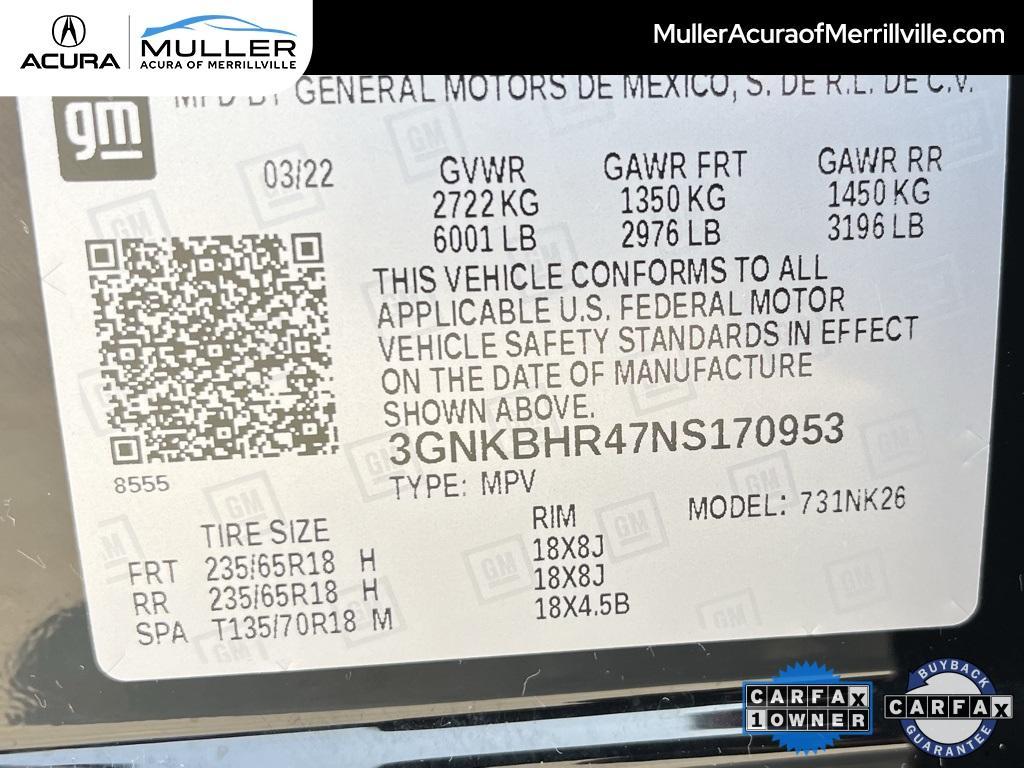 used 2022 Chevrolet Blazer car, priced at $24,613