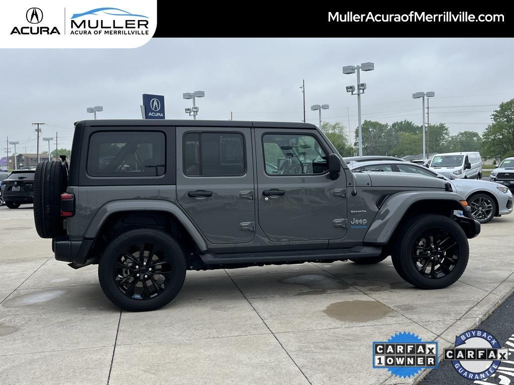 used 2022 Jeep Wrangler Unlimited 4xe car, priced at $33,910