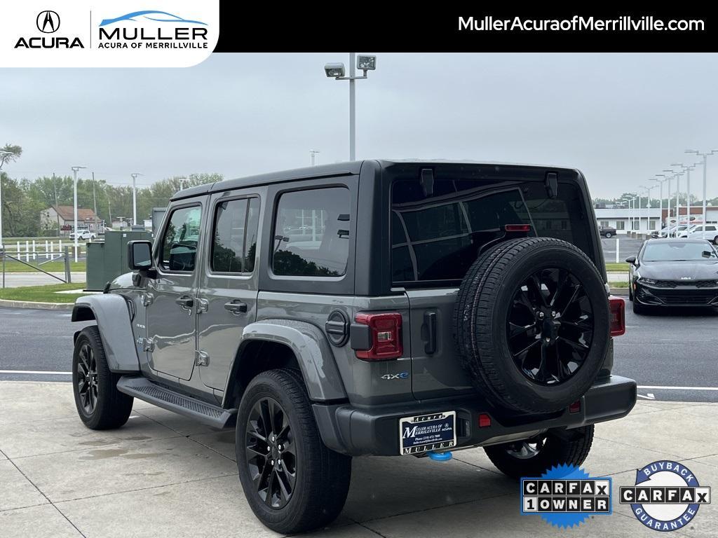used 2022 Jeep Wrangler Unlimited 4xe car, priced at $33,910
