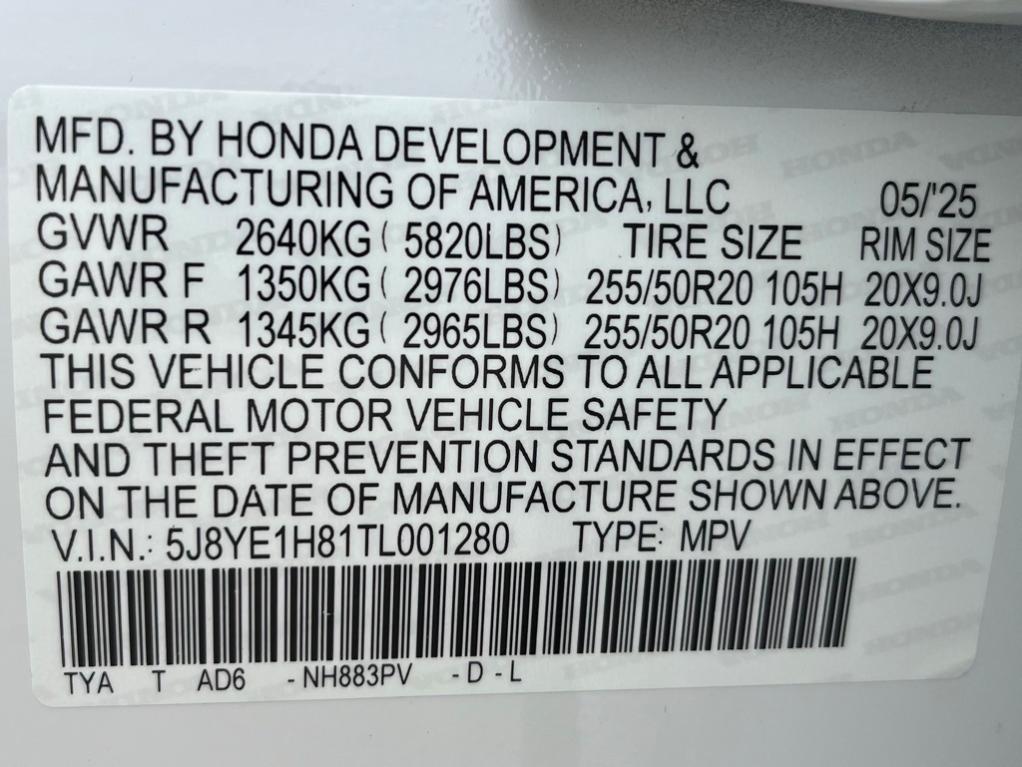 new 2026 Acura MDX car, priced at $68,850