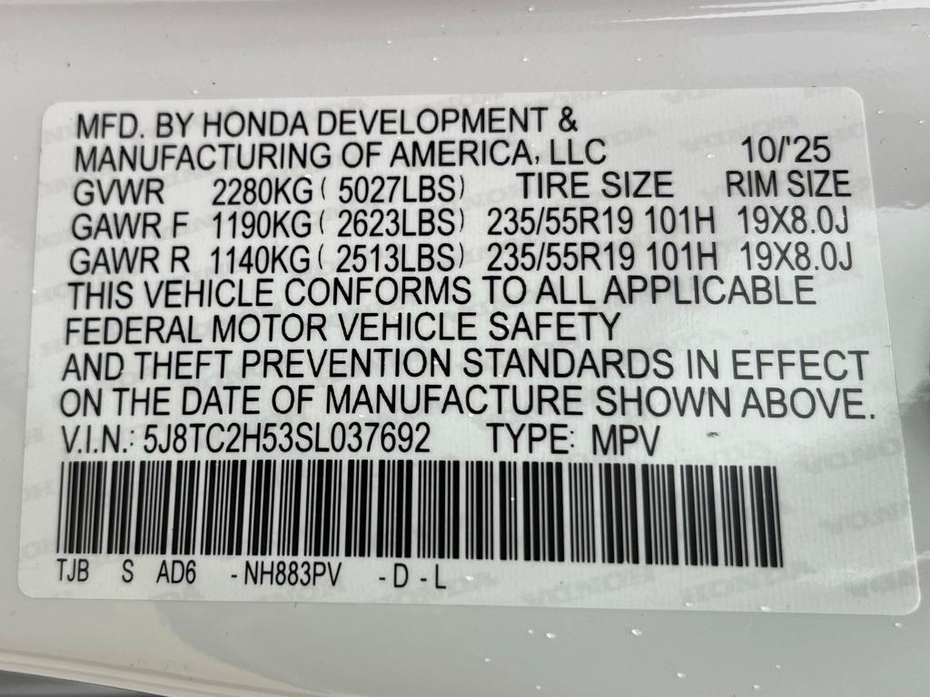 new 2025 Acura RDX car, priced at $49,250