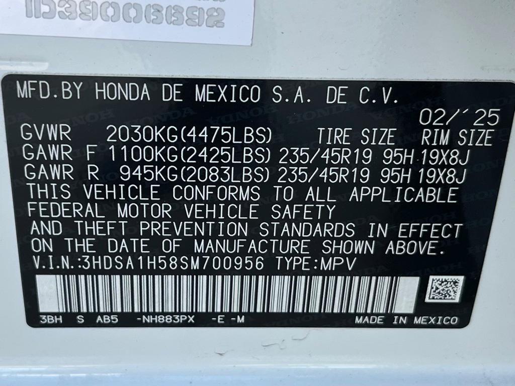 used 2025 Acura ADX car, priced at $33,901