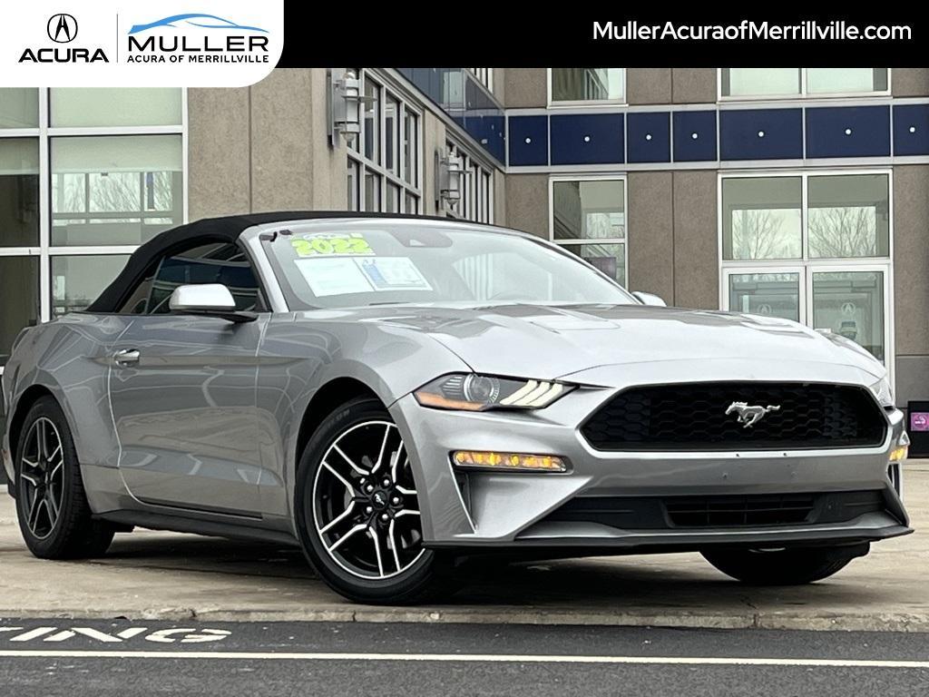 used 2022 Ford Mustang car, priced at $26,903