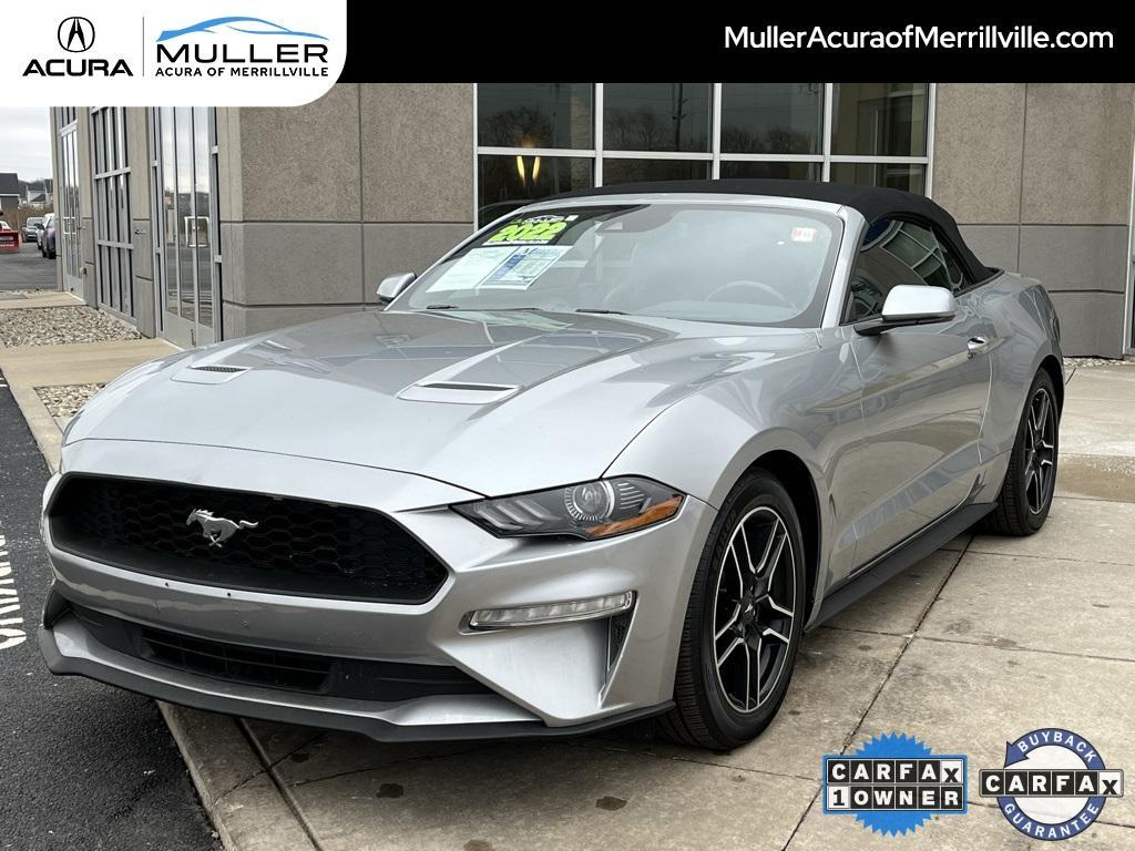 used 2022 Ford Mustang car, priced at $25,916