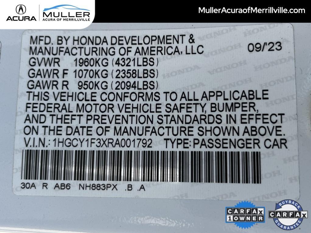 used 2024 Honda Accord car, priced at $26,212
