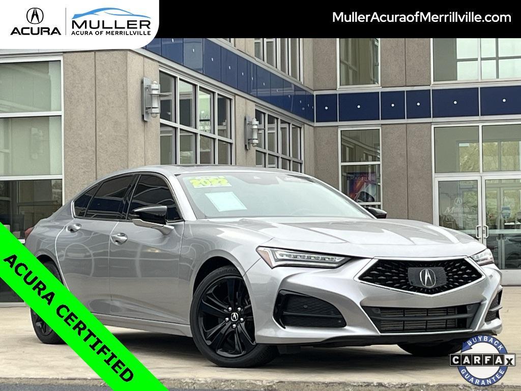 used 2022 Acura TLX car, priced at $28,428