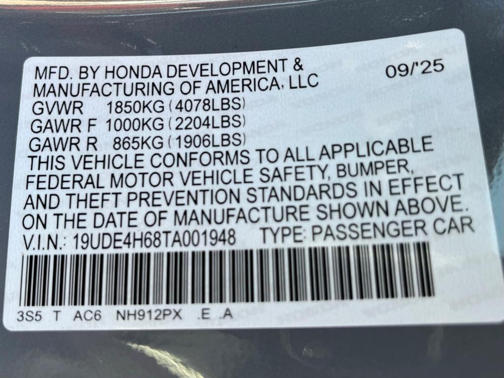 new 2026 Acura Integra car, priced at $40,995