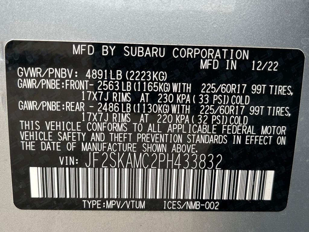 used 2023 Subaru Forester car, priced at $30,809