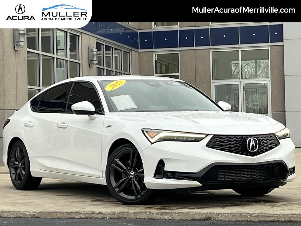used 2023 Acura Integra car, priced at $26,418