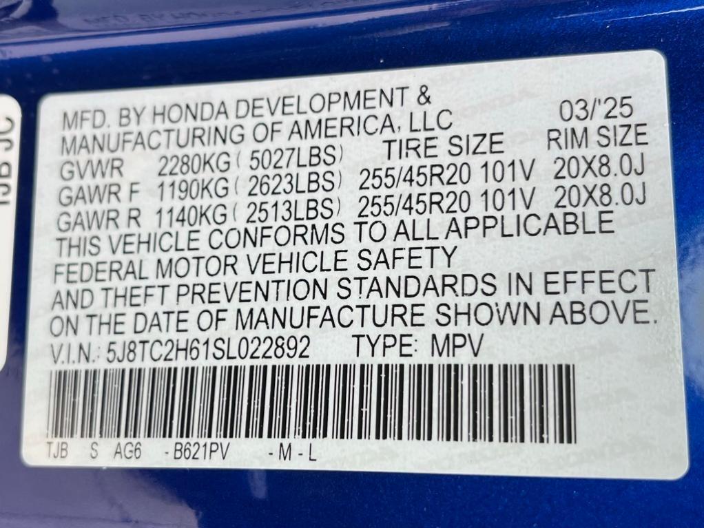 new 2025 Acura RDX car, priced at $52,250