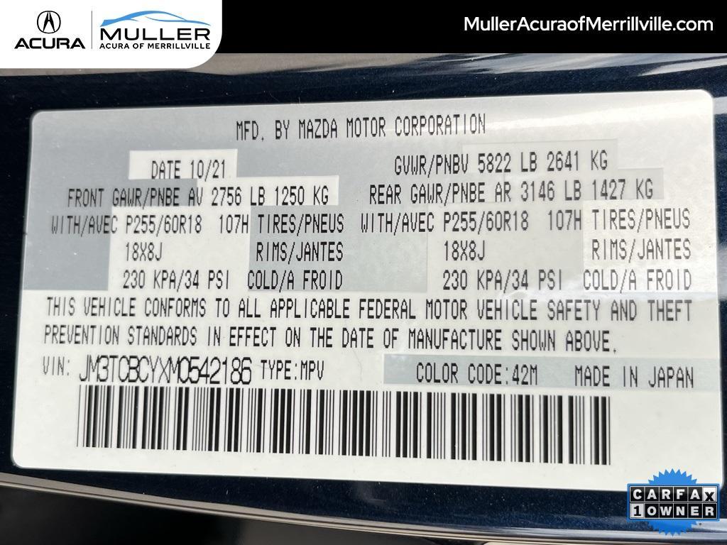 used 2021 Mazda CX-9 car, priced at $23,903
