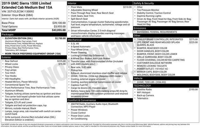 used 2019 GMC Sierra 1500 car, priced at $28,680