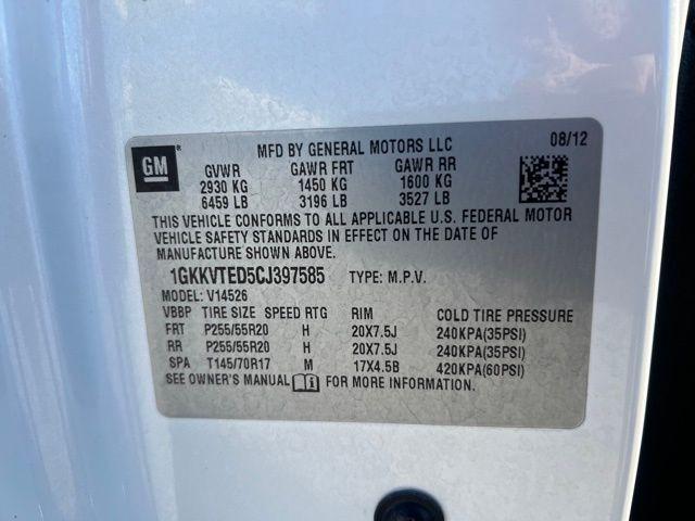 used 2012 GMC Acadia car, priced at $10,960