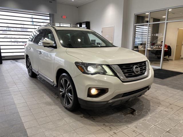 used 2018 Nissan Pathfinder car, priced at $15,571