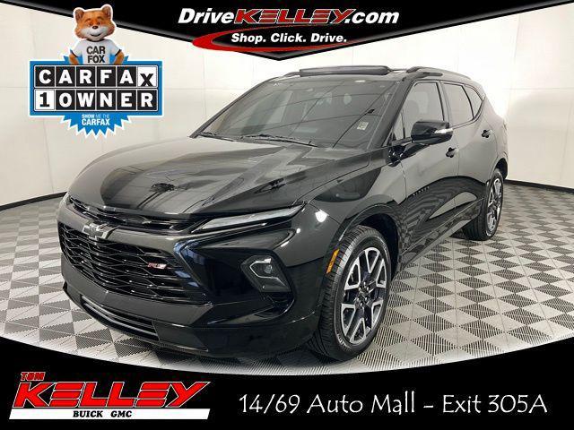 used 2024 Chevrolet Blazer car, priced at $34,550