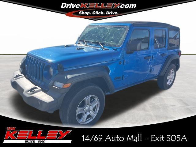 used 2022 Jeep Wrangler Unlimited car, priced at $26,748