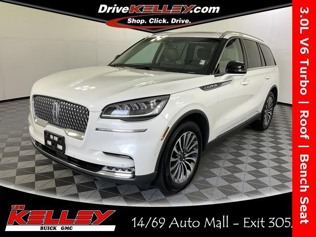 used 2020 Lincoln Aviator car, priced at $35,500