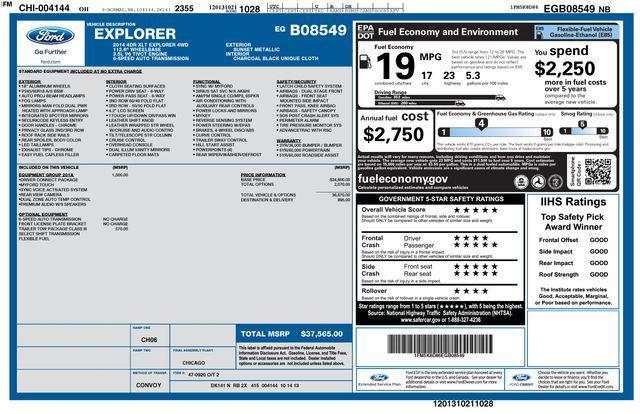 used 2014 Ford Explorer car, priced at $10,749