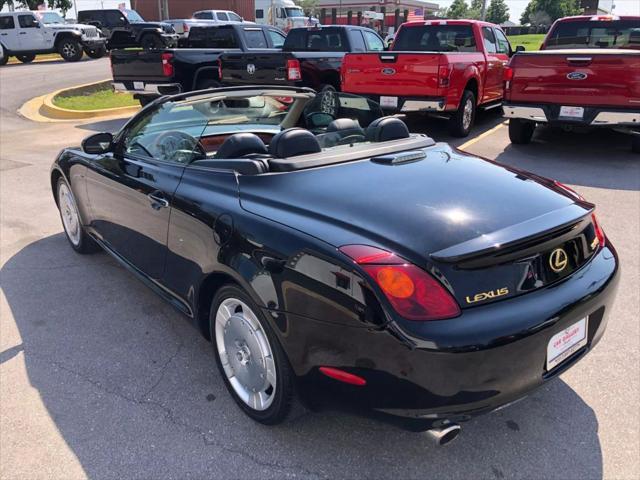 used 2003 Lexus SC 430 car, priced at $22,999