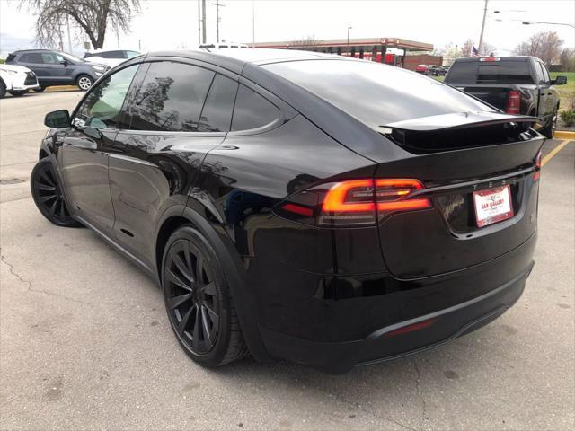 used 2023 Tesla Model X car, priced at $74,399