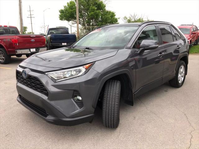 used 2021 Toyota RAV4 Hybrid car, priced at $34,999