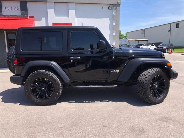 used 2019 Jeep Wrangler car, priced at $21,799