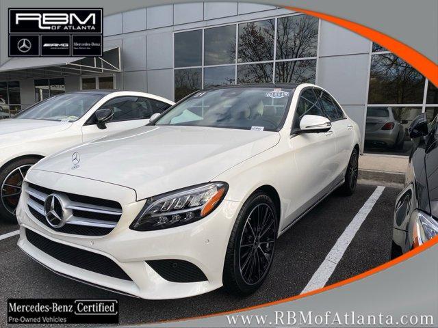 used 2021 Mercedes-Benz C-Class car, priced at $34,914