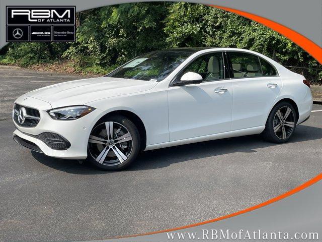 new 2025 Mercedes-Benz C-Class car, priced at $55,495