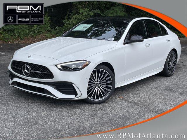 new 2025 Mercedes-Benz C-Class car, priced at $59,115