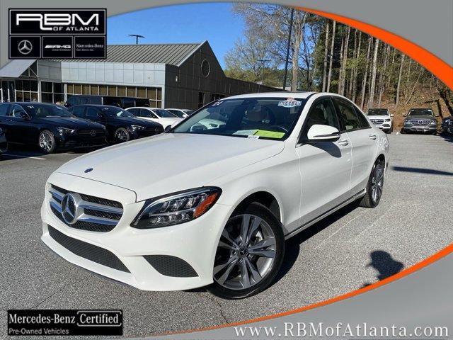 used 2021 Mercedes-Benz C-Class car, priced at $32,885