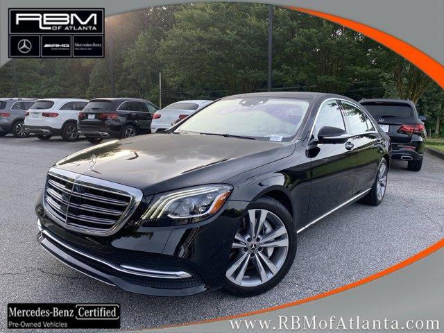 used 2018 Mercedes-Benz S-Class car, priced at $39,898