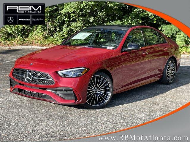 new 2025 Mercedes-Benz C-Class car, priced at $58,895