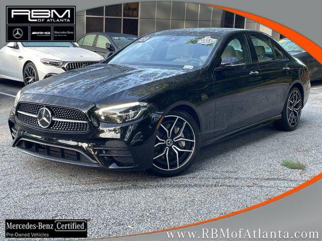 used 2021 Mercedes-Benz E-Class car, priced at $39,984