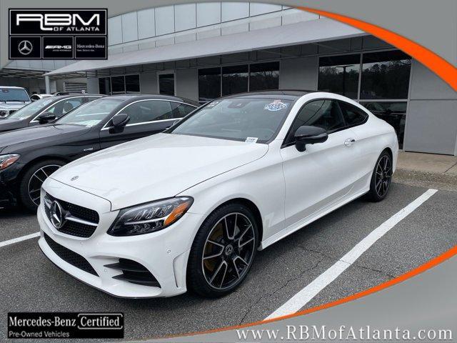 used 2022 Mercedes-Benz C-Class car, priced at $42,884