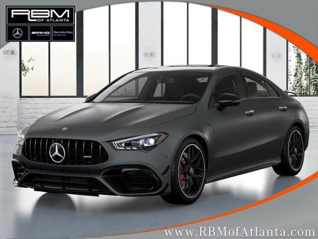 new 2025 Mercedes-Benz AMG CLA 45 car, priced at $78,210