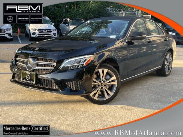 used 2021 Mercedes-Benz C-Class car, priced at $28,984