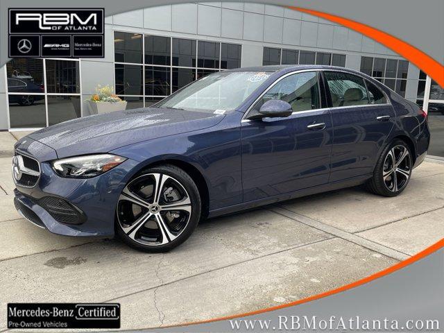 used 2024 Mercedes-Benz C-Class car, priced at $42,939