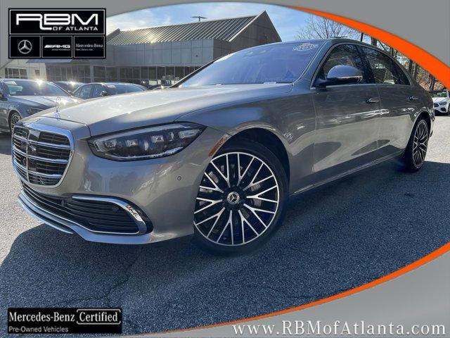 used 2022 Mercedes-Benz S-Class car, priced at $79,988