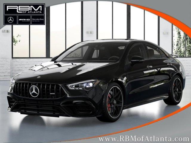 new 2025 Mercedes-Benz AMG CLA 45 car, priced at $77,195