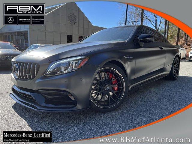 used 2021 Mercedes-Benz AMG C 63 car, priced at $72,984